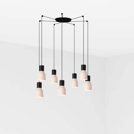 KOMBO 120 7L Lampe suspension beige