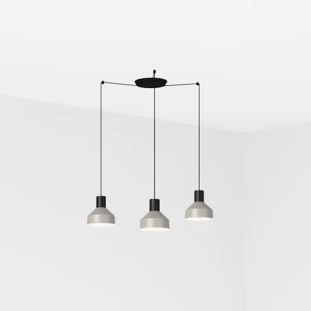 KOMBO 200 3L Lampe suspension gris