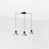 KOMBO 200 3L Lampe suspension gris