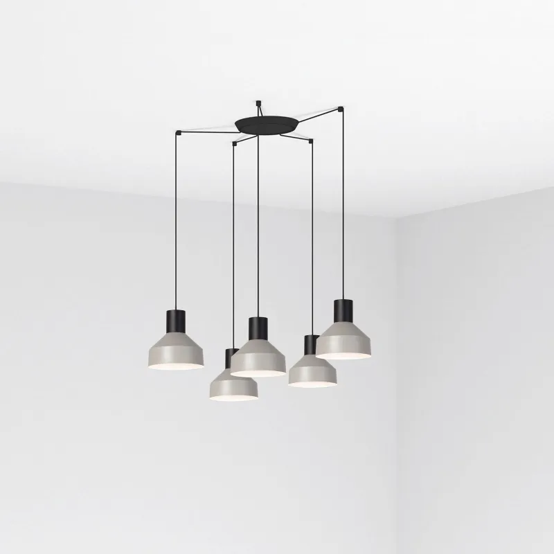 KOMBO 200 5L Lampe suspension gris