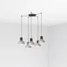 KOMBO 200 5L Lampe suspension gris