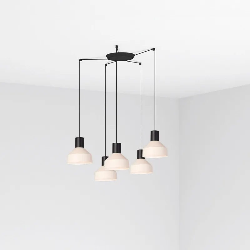 KOMBO 200 5L Lampe suspension beige