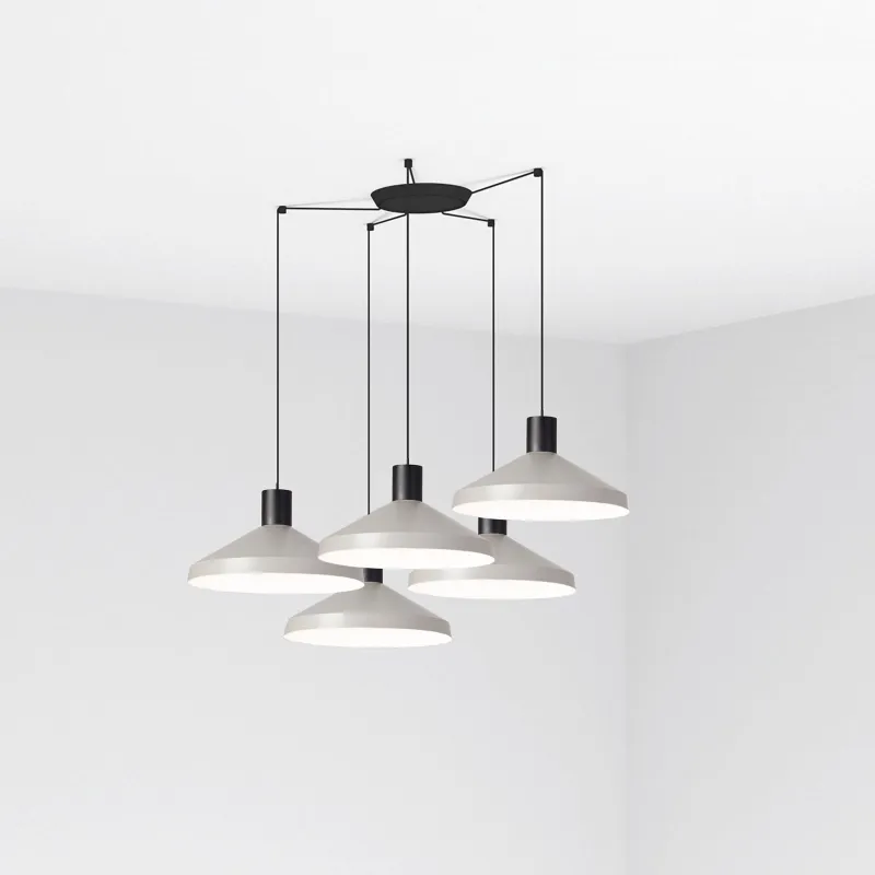 KOMBO 400 5L Lampe suspension gris