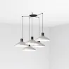 KOMBO 400 5L Lampe suspension gris