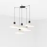 KOMBO 400 5L Lampe suspension beige