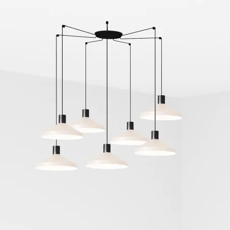 KOMBO 400 7L Lampe suspension beige