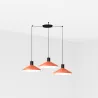 KOMBO 400 3L Terracotta lampe suspension beige