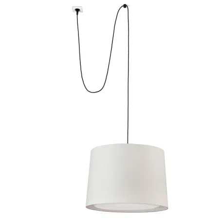 CONGA Lampe suspension beige avec fiche