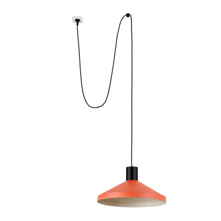 KOMBO 400 Terracotta lampe suspension beige avec fiche