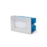 GRON Lampe encastrable nickel mat