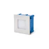 FROL Lampe encastrable nickel mat