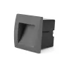 SEDNA SQ 90 Lampe encastrable gris foncé