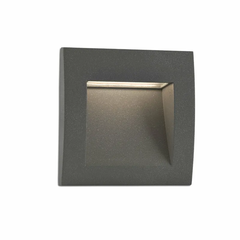 SEDNA SQ 140 Lampe encastrable gris foncé