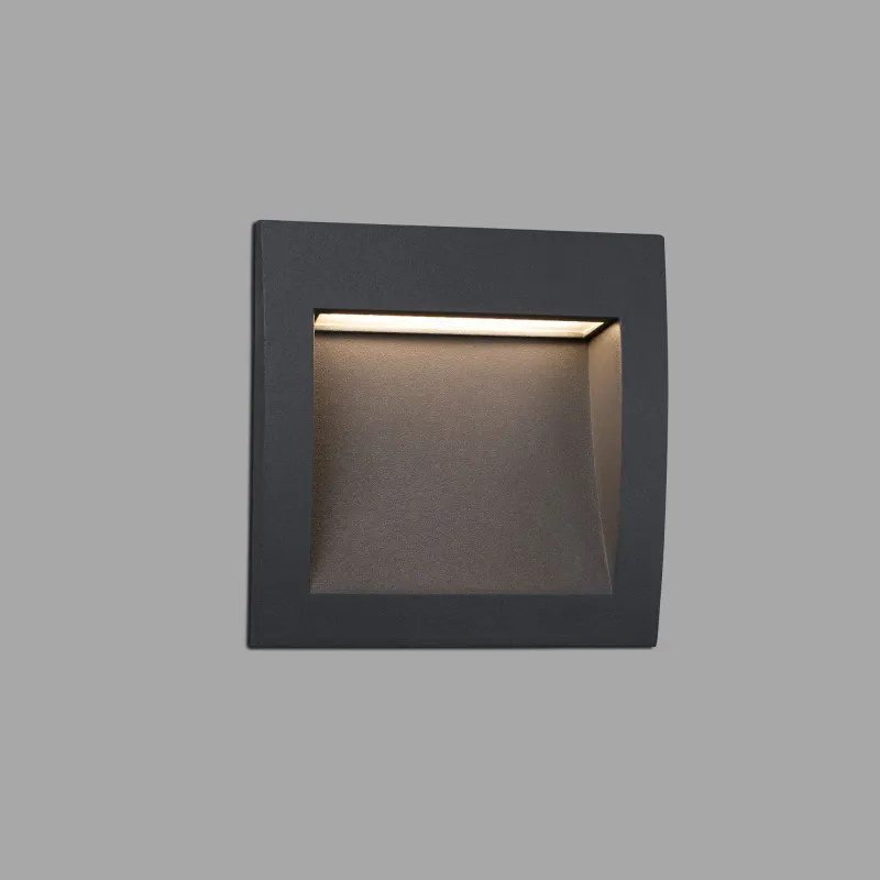 SEDNA SQ 140 Lampe encastrable gris foncé