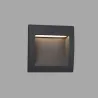 SEDNA SQ 140 Lampe encastrable gris foncé