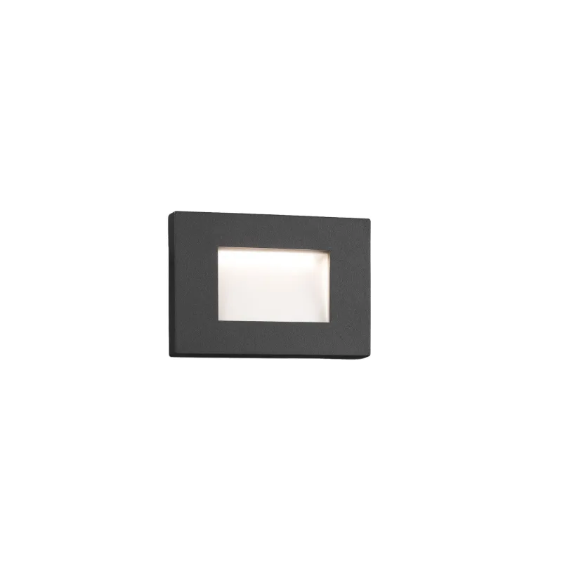 SPARK Lampe encastrable gris foncé