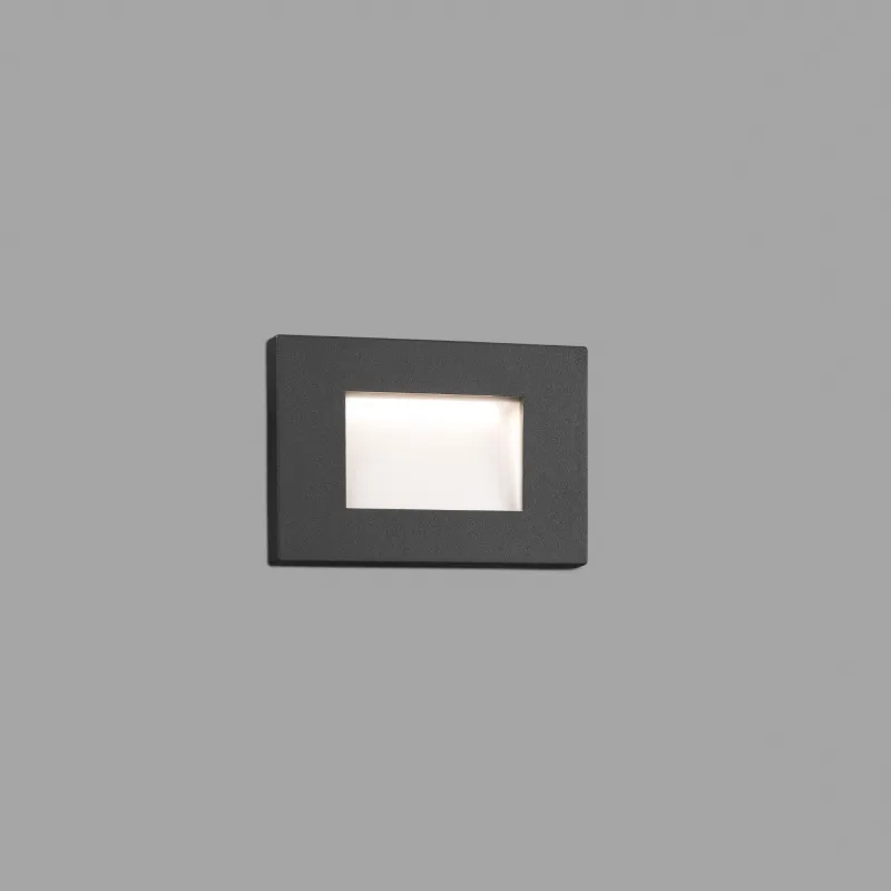 SPARK Lampe encastrable gris foncé