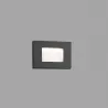 SPARK Lampe encastrable gris foncé