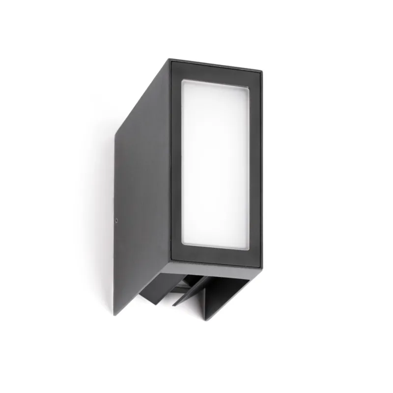LOG Lampe applique gris foncé