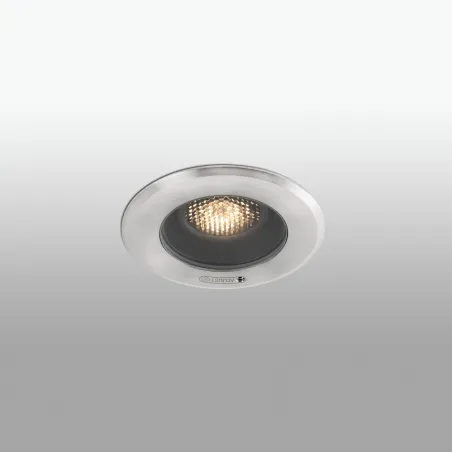 GEISER 80 GU10 Plafonnier encastrable orientable gris