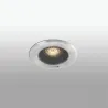 GEISER 80 GU10 Plafonnier encastrable orientable gris