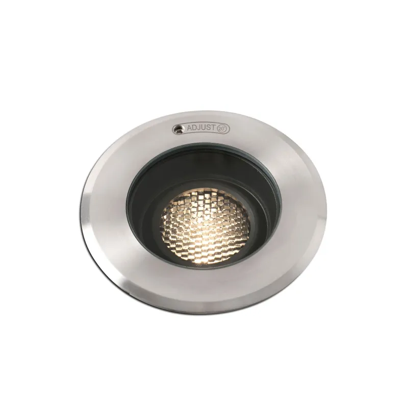 GEISER 80 Plafonnier encastrable orientable gris
