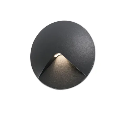 UVE Lampe encastable gris foncé