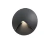UVE Lampe encastable gris foncé