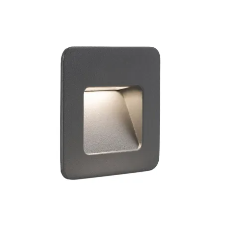 NASE SQ Lampe encastable gris foncé