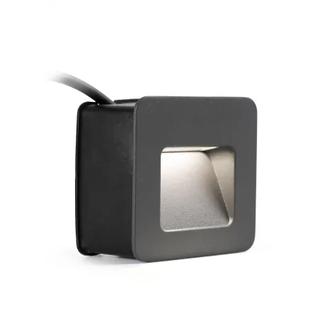 NASE SQ Lampe encastable gris foncé