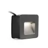NASE SQ Lampe encastable gris foncé