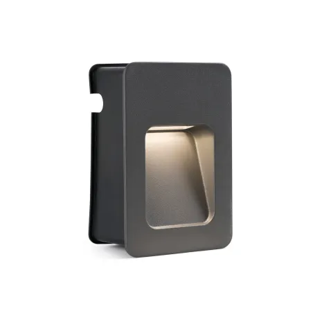 NASE RCT Lampe encastable gris foncé