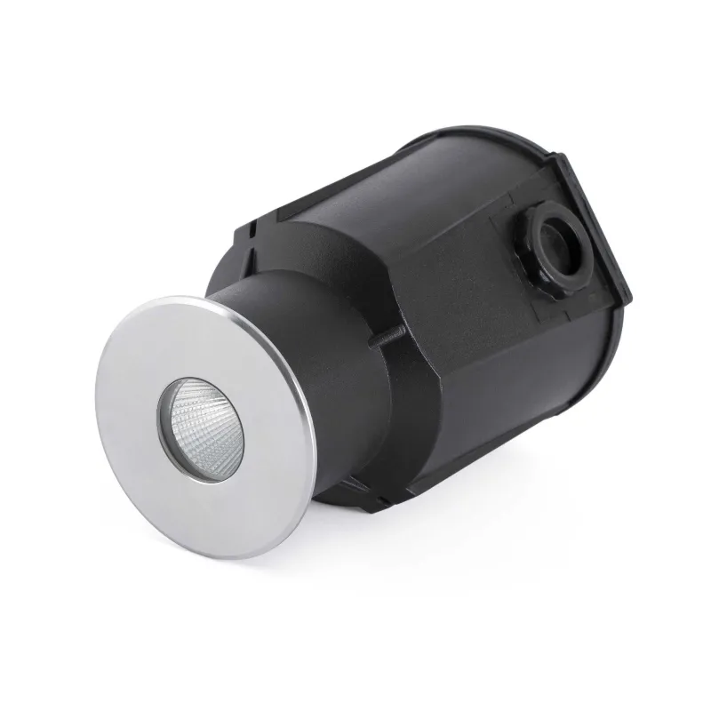 TARO Lampe encastrable nickel mat