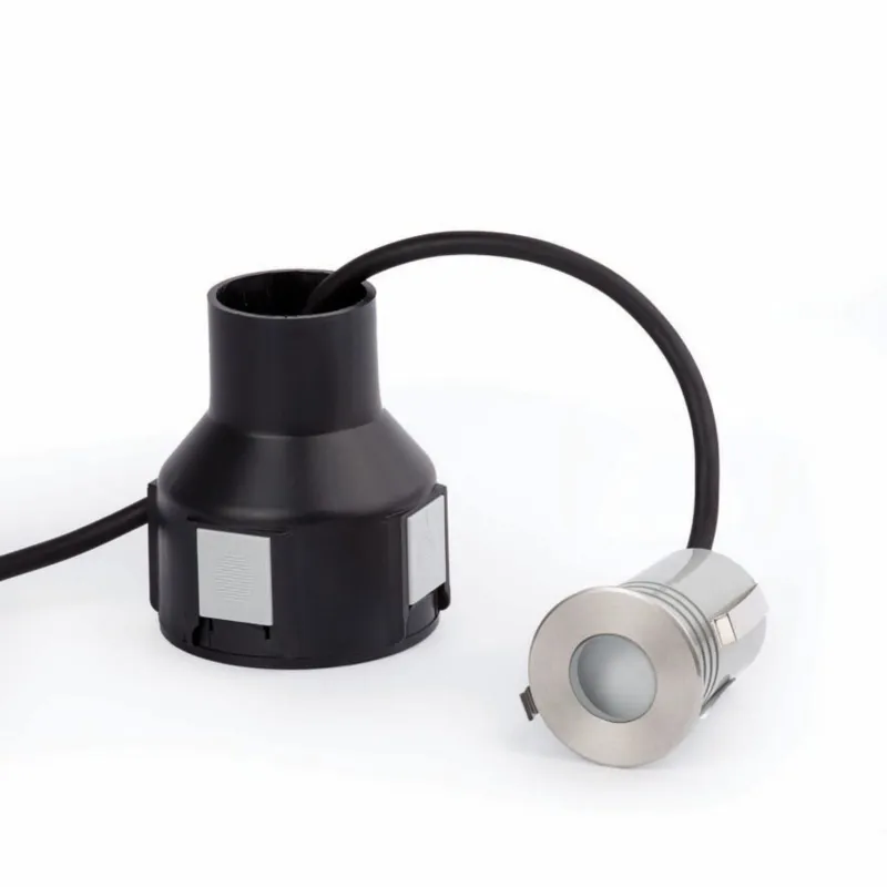 CROSBY Lampe encastrable gris chaude lumière