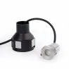 CROSBY Lampe encastrable gris chaude lumière