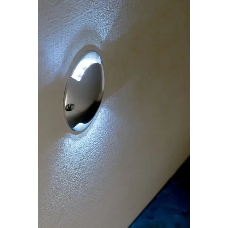 KEENAN 2 Lampe applique nickel mat