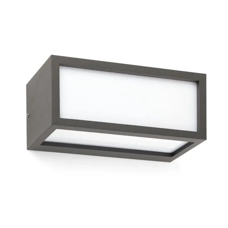 TEJO Lampe applique gris foncé