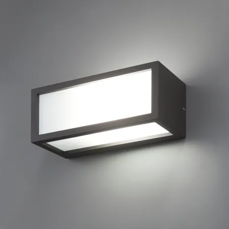 TEJO Lampe applique gris foncé