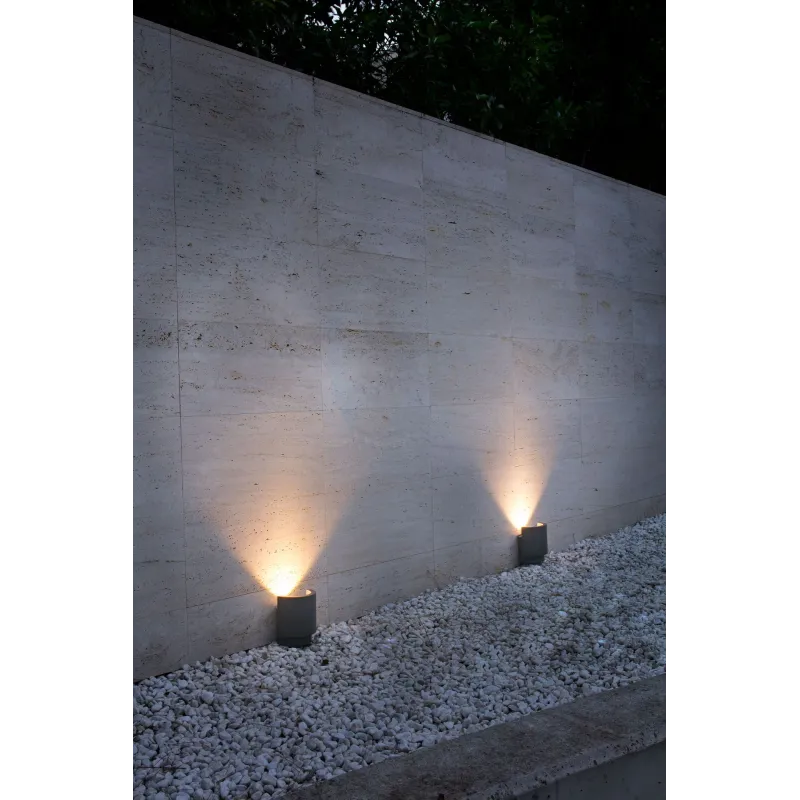 NOBORU Projecteur/lèche-mur gris foncé