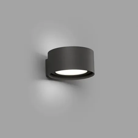 QUART Lampe applique gris foncé