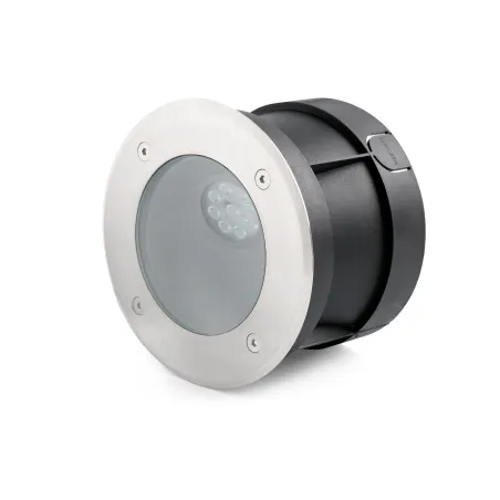 SALT Lampe encastable asymétrique inox