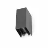 BLIND Lampe applique gris foncé