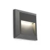 GRANT SQ Lampe applique gris foncé