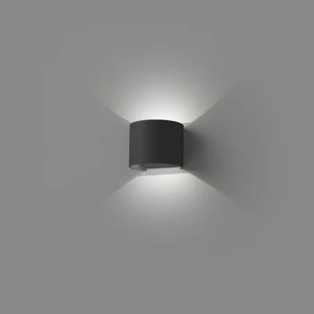 SUNSET Lampe applique gris foncé