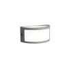 NEGUS Lampe applique exterieure grise e27