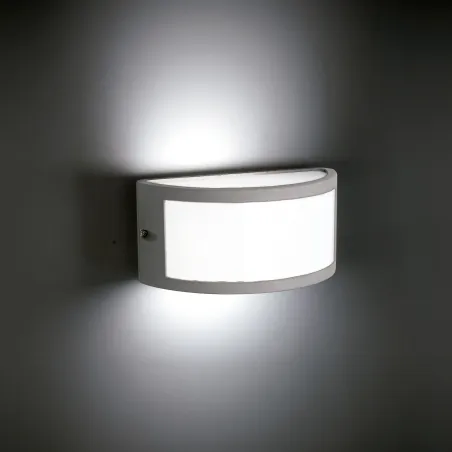 NEGUS Lampe applique exterieure grise e27