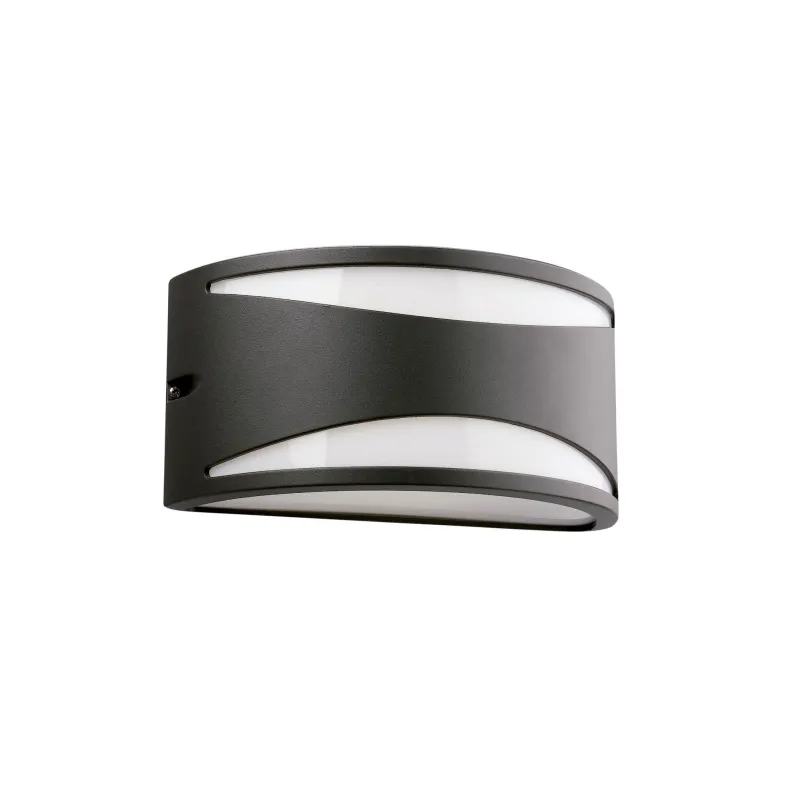 BONN Lampe applique gris foncé