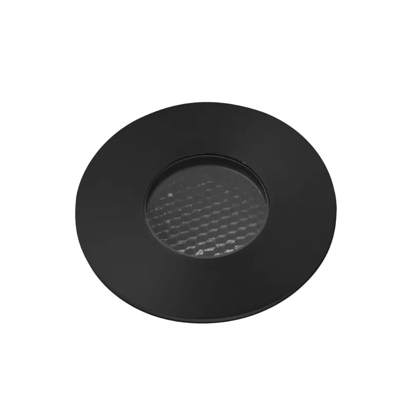 GRUND 80 Lampe noir spot encastrable sol inox 7W