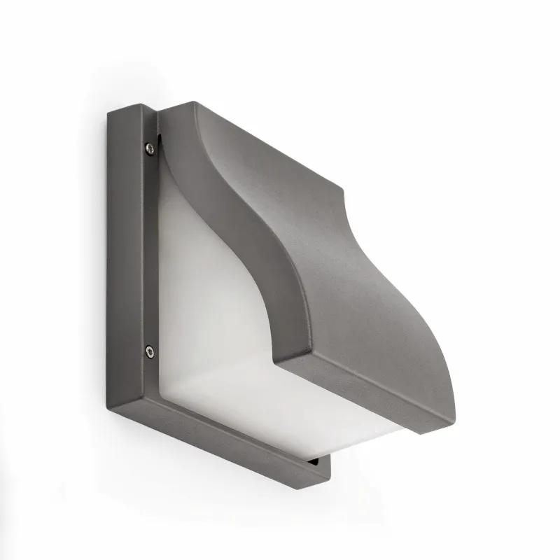 SUMA Lampe applique gris foncé 2L