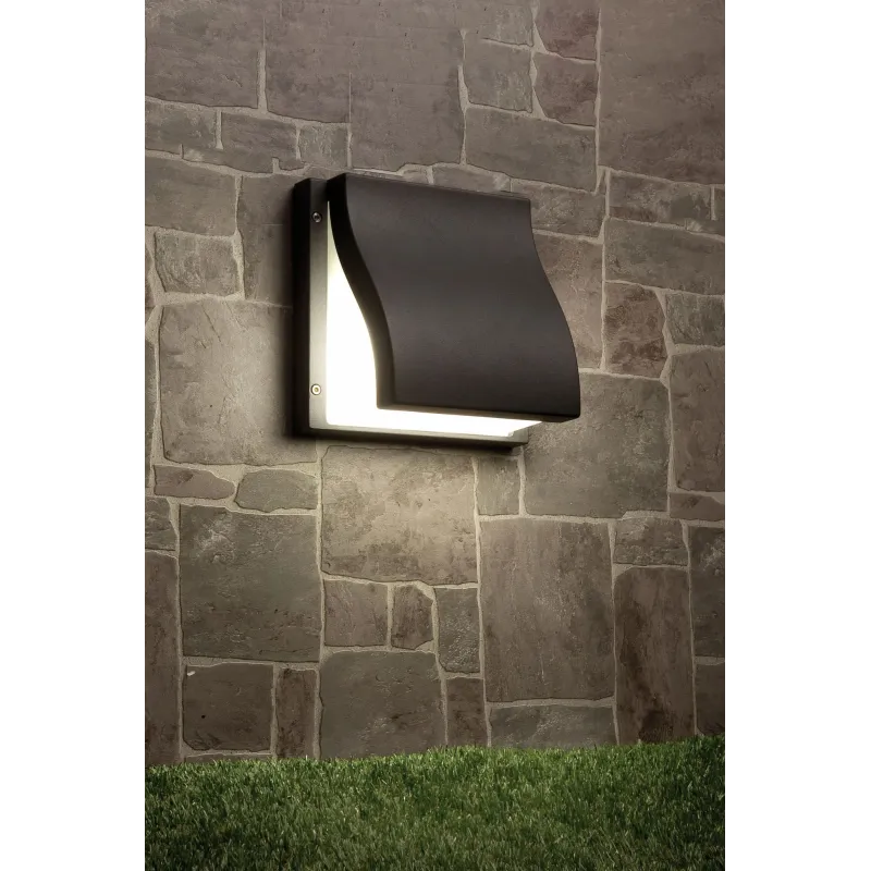 SUMA Lampe applique gris foncé 2L